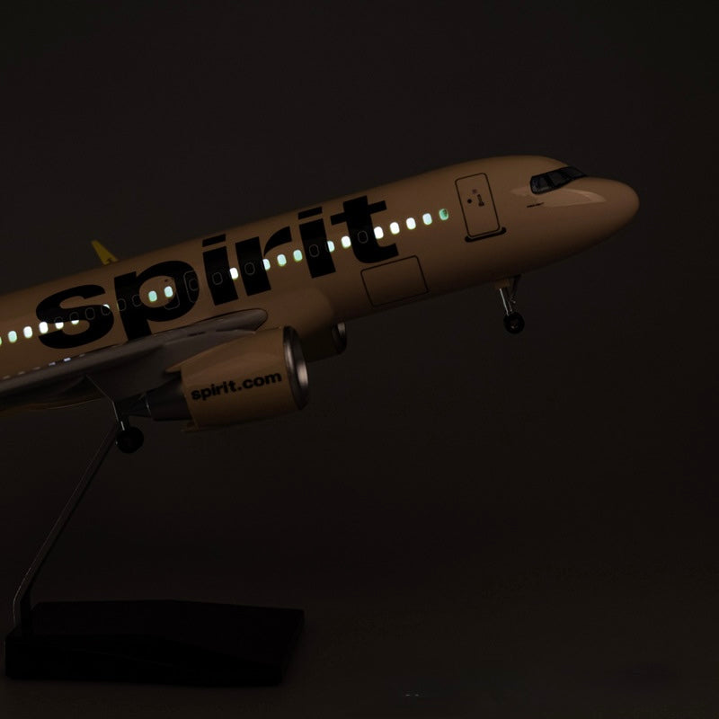 Spirit Airlines Airbus A320 "Yellow Taxi" 1:80 – 47 cm / 18.5 in – Limited Collector's Edition