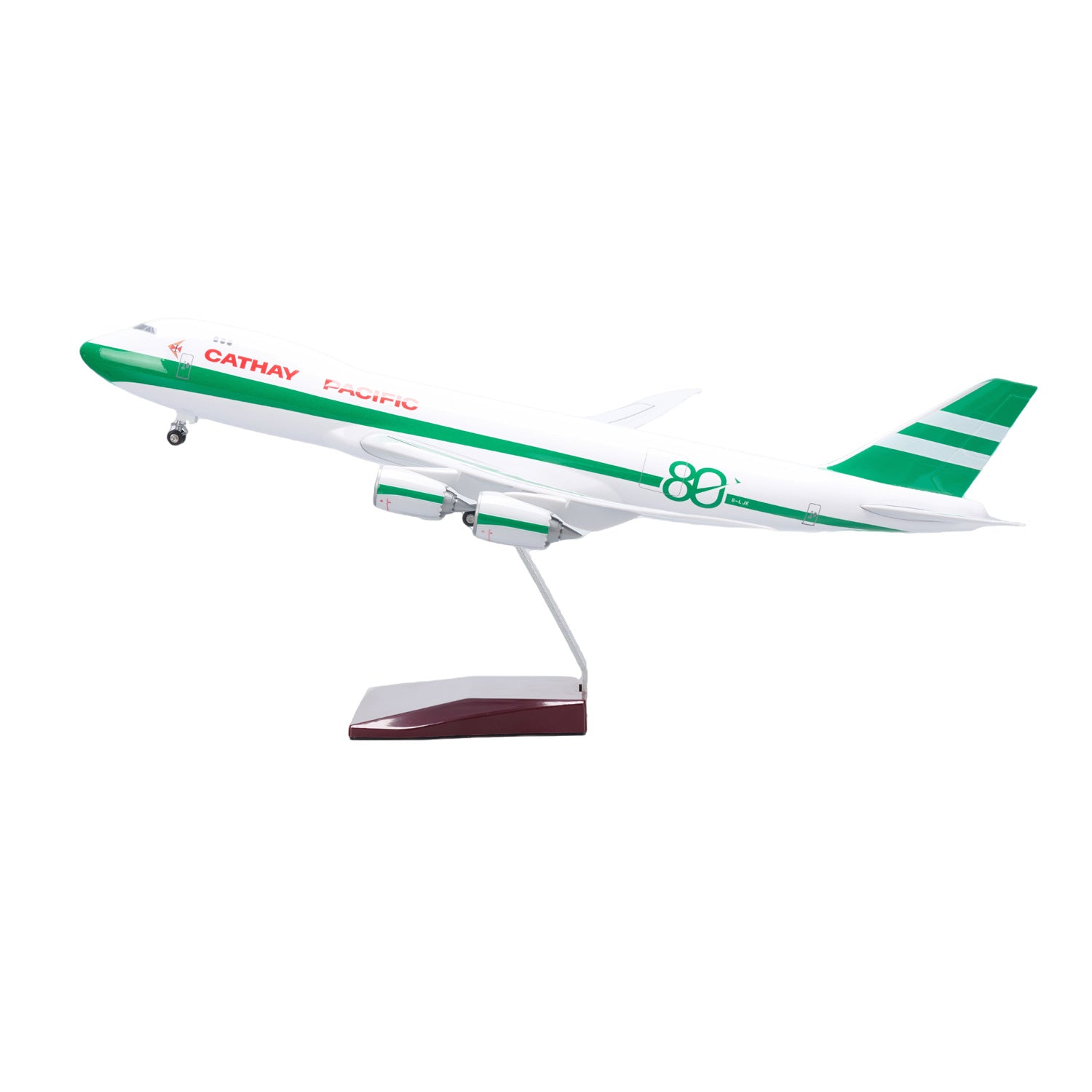Cathay Cargo 80th Anniversary Boeing 747-8F 1:160 – 47 cm / 18.5