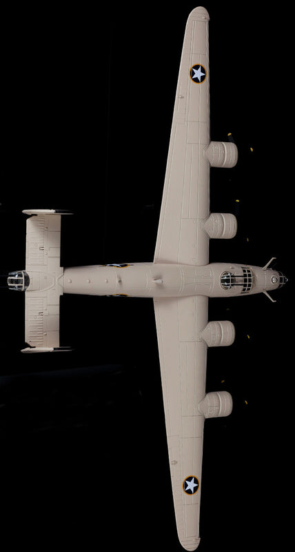 WWII U.S. Army Air Forces B-24D Liberator Heavy Bomber 1:72 – 29 cm / 11.4 in – Premium Diecast Zinc Alloy Military Model  HTML - Image 7
