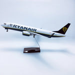 B737-800 Ryanair - Scale 1/80 - 47cm - 18.5 in - Airplane Model - Thumbnail 5