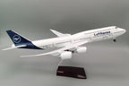 B747 لوفتهانزا طلاء جديد - مقياس 1/150 - 47 سم - 18.5 بوصة
