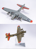 B-17G قاذفة القنابل "القلعة الطائرة" 1:72 – سبيكة مصبوبة بدقة – 12.6 بوصة