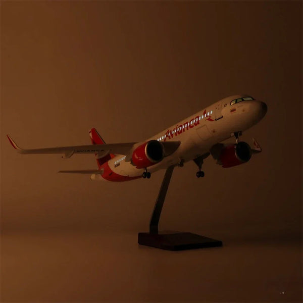 A320 Neo Avianca - Scale 1/80 - 47cm - 18,5 in - Airplane Model - Secondary