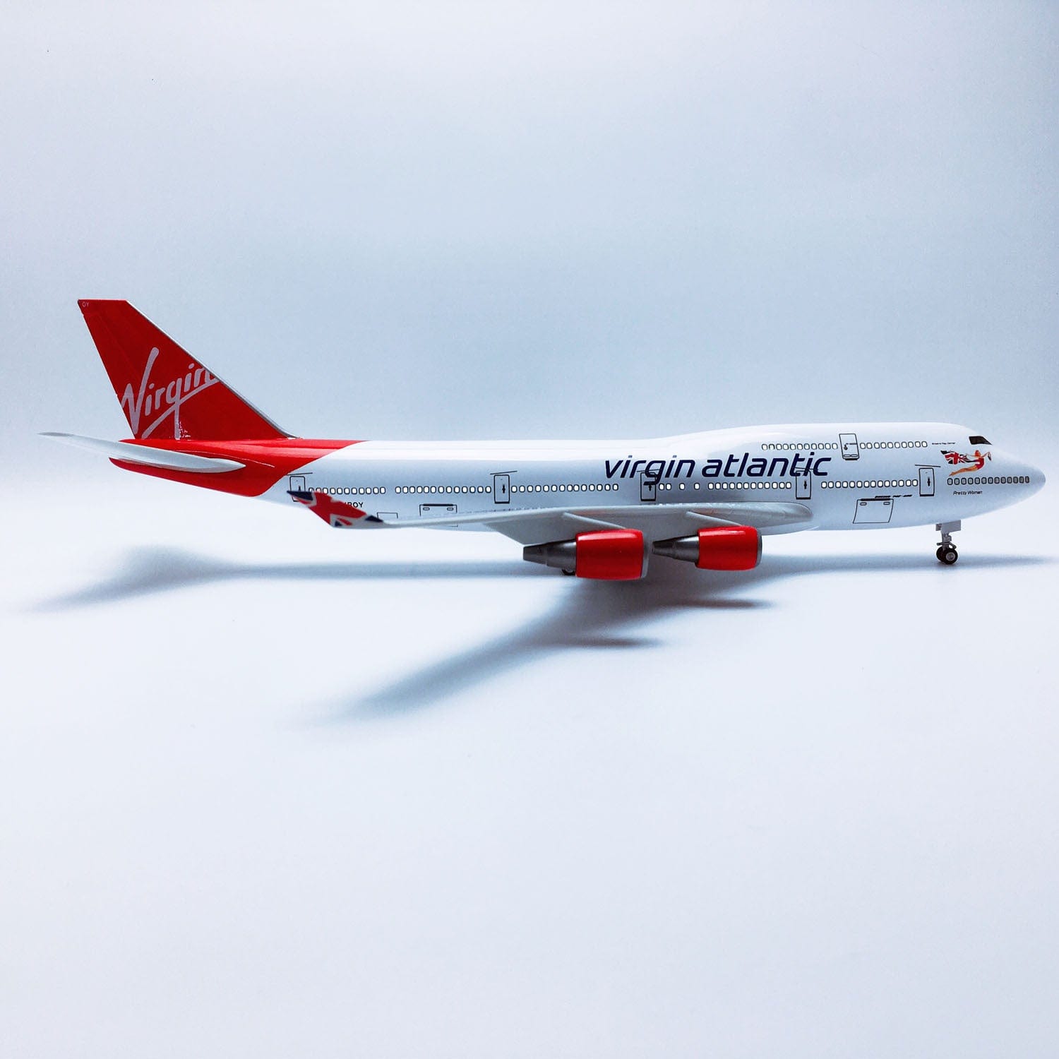 B747-400 فيرجن - مقياس 1/150 - 47 سم - 18.5 بوصة