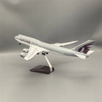 B747 QATAR - SCALE 1/150 - 47CM - 18.5 IN - AIRPLANE MODEL - Thumbnail 10