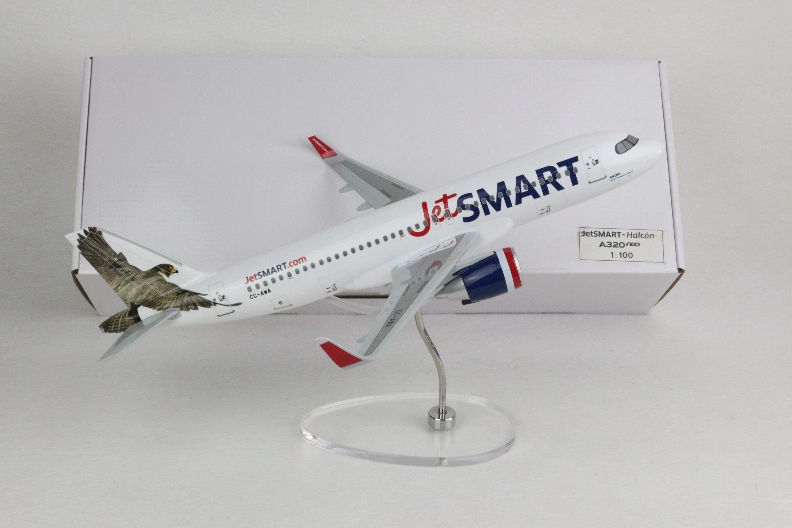 JETSMART A320neo - Escala 1/100 - 37,5cm - SIN LUCES LED