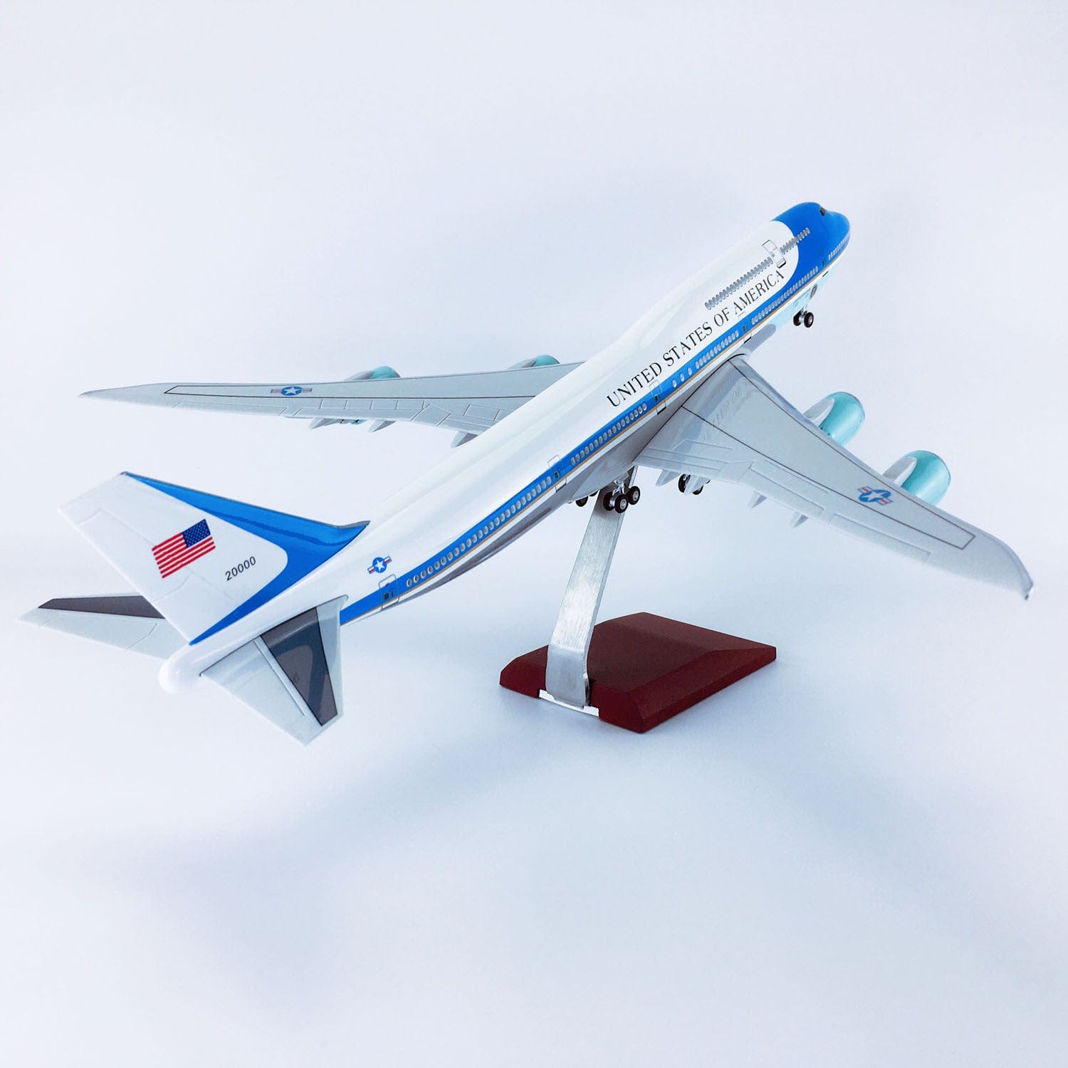 B747 Air Force One - AF1 - Scale 1/150 - 47cm - 18.5 in - Airplane Model
