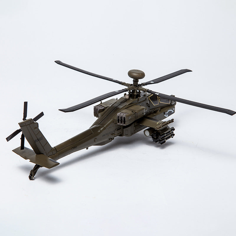 AH-64 Apache Attack Helicopter 1:72 – Die-Cast Alloy Precision – 9.1 in - Image 4