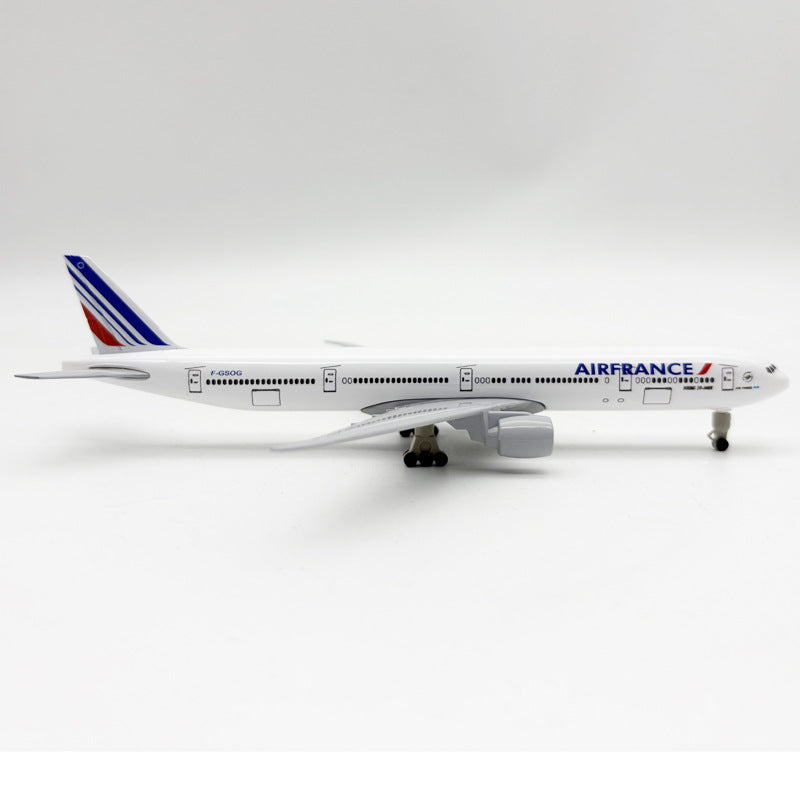 Boeing 777 de Air France – Maqueta de aleación – 20 cm – Con tren de aterrizaje