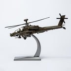 Helicóptero de ataque AH-64 Apache 1:72 – Aleación fundida a presión de precisión – 23,1 cm