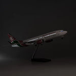 B737-700 KENYA AIRWAYS - SCALE 1/80 - 47CM - 18.5 IN - AIRPLANE MODEL - Thumbnail 3