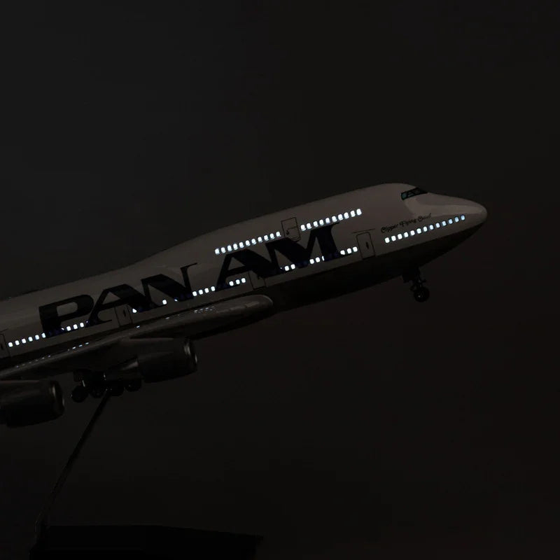B747 PAN AM - Scale 1/150 - 47cm - 18.5 in - Airplane Model