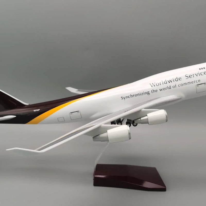 B747-400 UPS Express Cargo - Scale 1:157 - 47cm - 18.5in - NO LED - Airplane Model - Image 3
