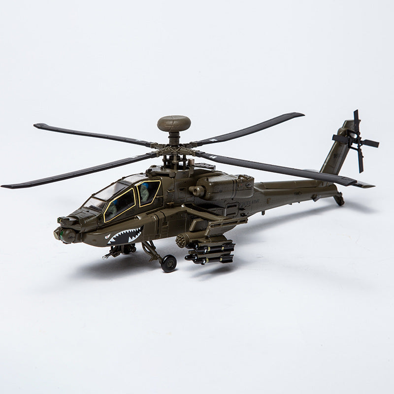 AH-64 Apache Attack Helicopter 1:72 – Die-Cast Alloy Precision – 9.1 in - Gallery 3