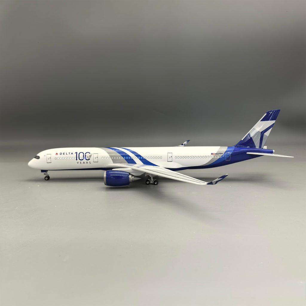 Delta Airlines 100 YEARS Commemorative Model A350 Delta Airlines - Scale 1/142 - 47CM - 18,5 in