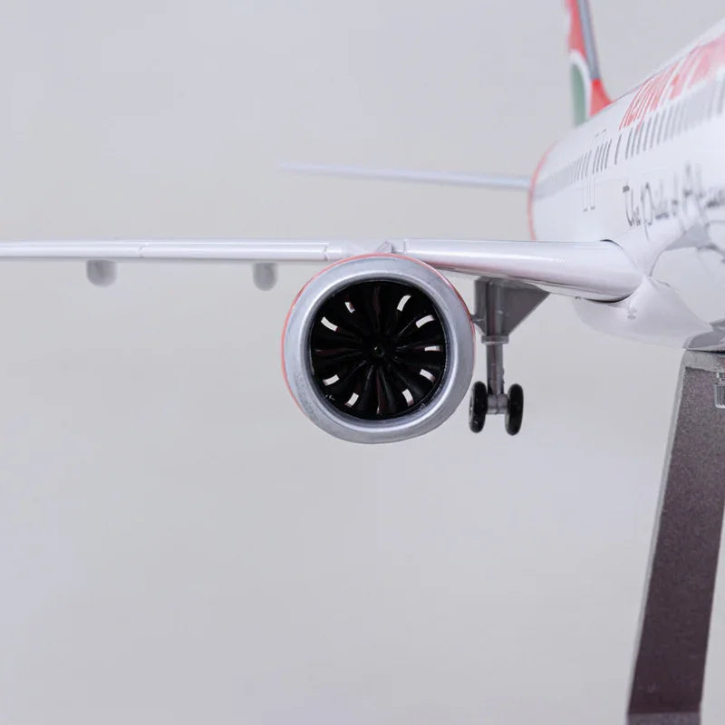 B737-700 KENYA AIRWAYS - SCALE 1/80 - 47CM - 18.5 IN - AIRPLANE MODEL - Gallery 4