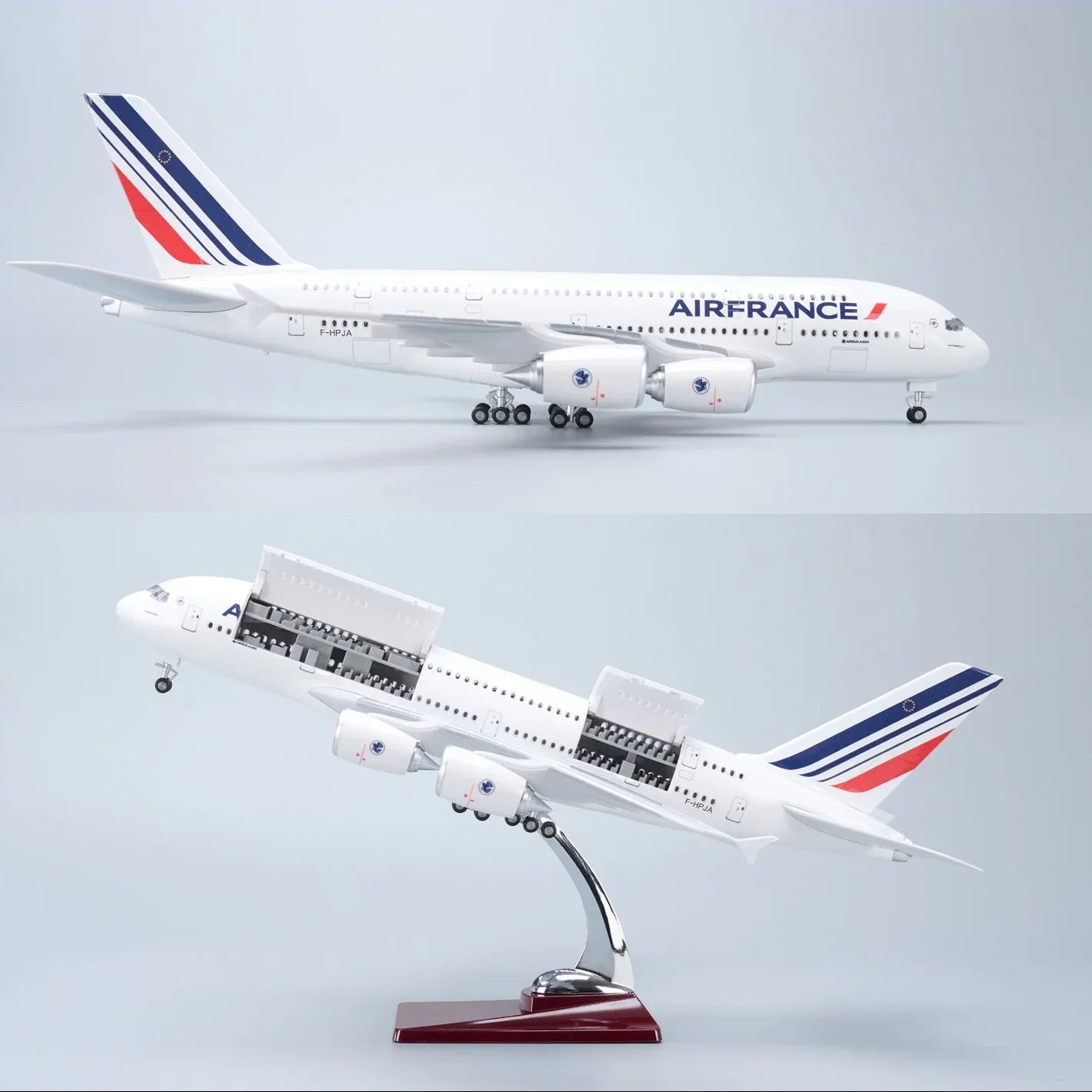 Air France Airbus A380 1:160 – 45.5 cm / 17.9 in – Opening Cabin Interior - Gallery 6
