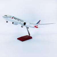 B787 American Airlines - Escala 1/130 - 43cm - 16.9 in