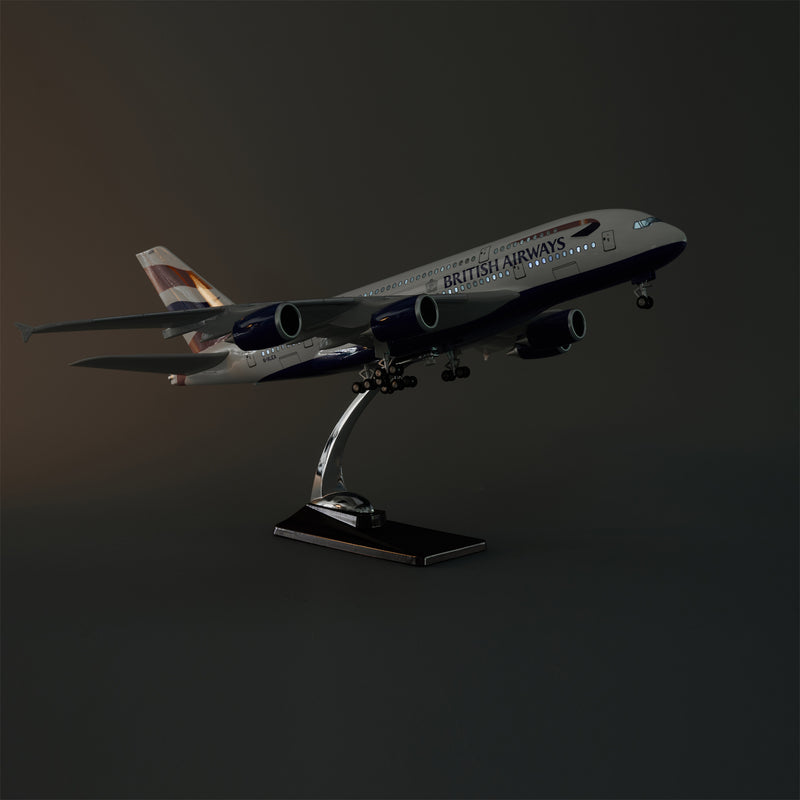 British Airways Airbus A380 1:160 – 45.5 cm / 17.9 in – Voice-Activated LED Lights - Image 13