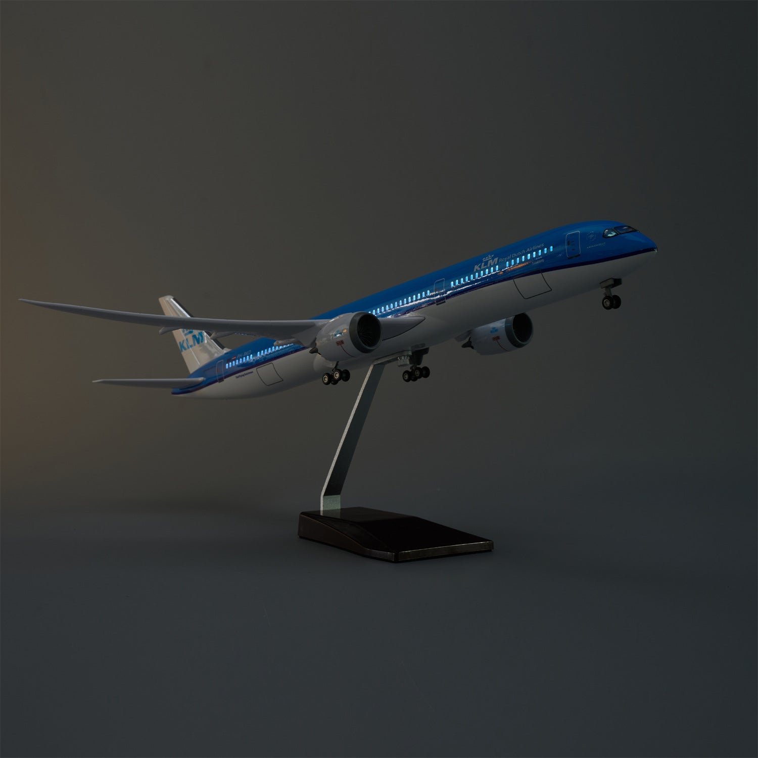 KLM Royal Dutch Airlines Boeing 787-10 1:145 – 47 cm / 18.5 in – LED Lights
