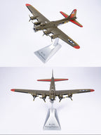 B-17G قاذفة القنابل "القلعة الطائرة" 1:72 – سبيكة مصبوبة بدقة – 12.6 بوصة