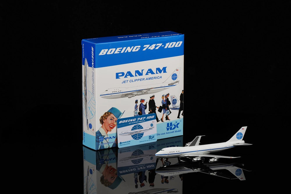 Pan Am Boeing 747-100  Scale 1:400  HX Models  17.66 cm