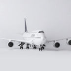 B747 لوفتهانزا طلاء جديد - مقياس 1/150 - 47 سم - 18.5 بوصة