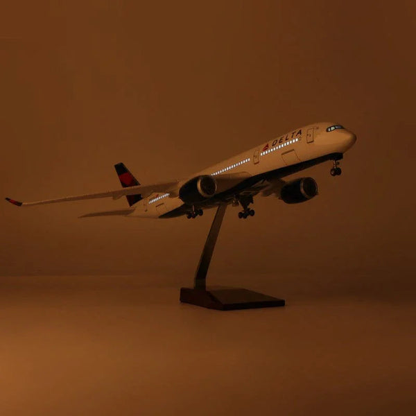 Airbus A350 Delta Airlines 1:142 – 47 cm / 18.5 in – LED Lights