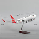 B737-800 Qantas - Scale 1/80 - 47cm - 18.5 in - Airplane Model