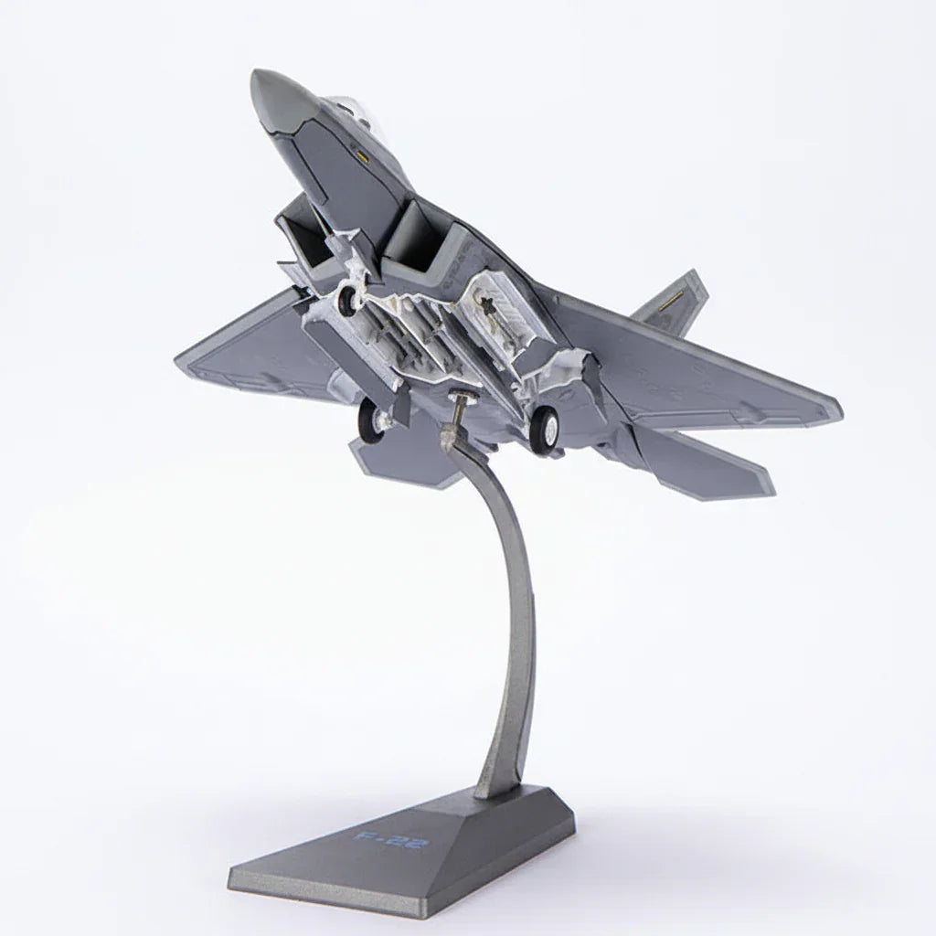 F-22 Raptor Stealth Fighter 1:72 – Die-Cast Alloy Precision – 10.2 in
