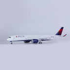Airbus A350 Delta Airlines 1:142 – 47 cm / 18.5 in – LED Lights