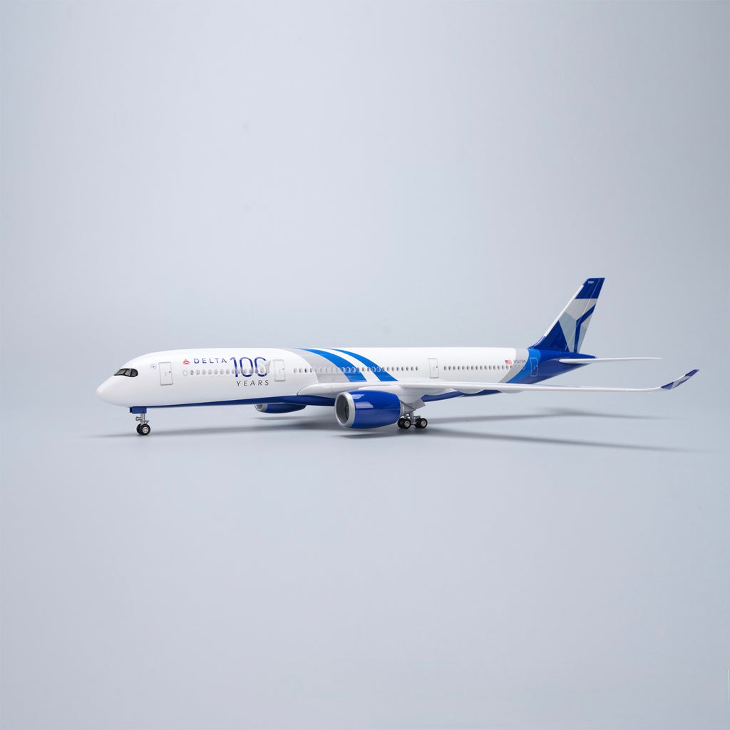 Delta Airlines 100 YEARS Commemorative Model A350 Delta Airlines - Scale 1/142 - 47CM - 18,5 in