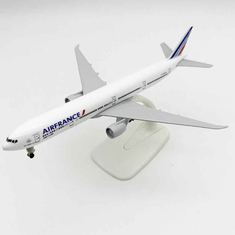 Boeing 777 de Air France – Maqueta de aleación – 20 cm – Con tren de aterrizaje