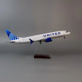 B737 Max United Airlines - Scale 1/80 - 47cm - 18.5 in - Airplane Model