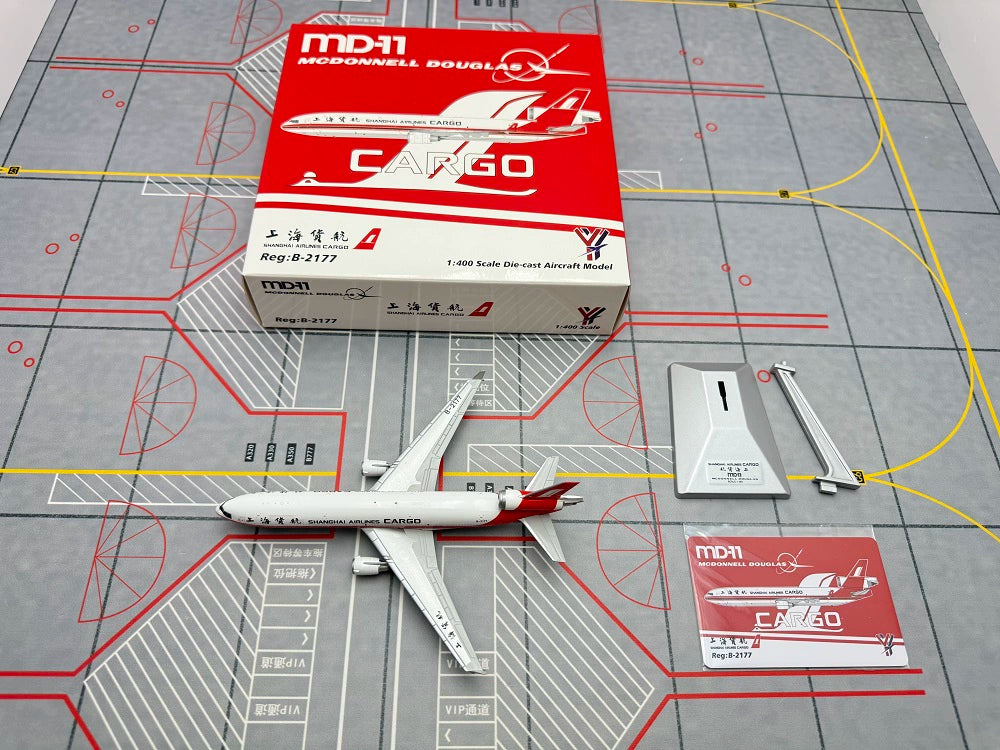 Shanghai Airlines McDonnell Douglas MD-11 (Open Cargo Door Version) B-2176/B-2177/B-2178/B-2179  Scale 1:400  YY Wings  15.31 cm