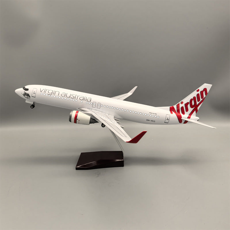 Boeing 737 Virgin Australia – Escala 1:80 (47 cm/18,5 pulgadas)