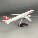 B777 SWISS - Scale 1/157 - 47CM - 18.5in - Airplane Model - Thumbnail 4