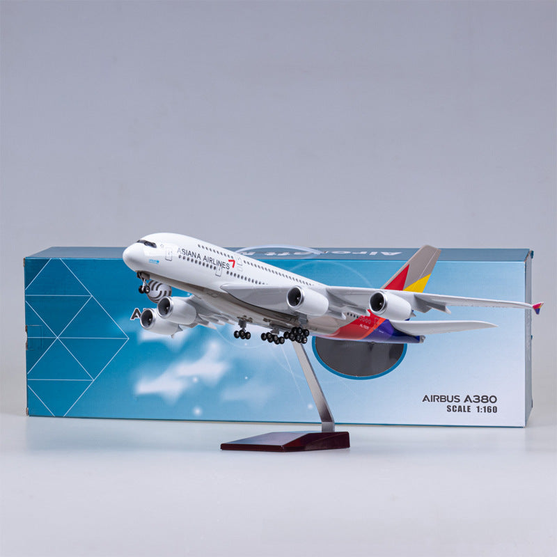 A380 Asiana Airlines - Escala 1/160 - L: 46 cm