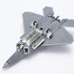 F-22 Raptor Caza Sigiloso 1:72 – Aleación Fundida a Presión de Precisión – 25.9 cm - Thumbnail 4