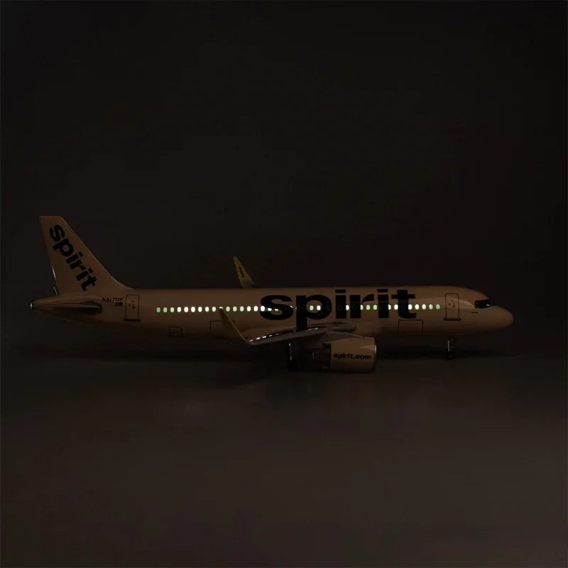 Spirit Airlines Airbus A320 "Yellow Taxi" 1:80 – 47 cm / 18.5 in – Limited Collector's Edition - Gallery 17