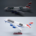 British Airways Airbus A380 1:160 – 45.5 cm / 17.9 in – Voice-Activated LED Lights