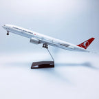 طائرة تركية من طراز B777 - مقياس 1/157 - 47 سم - 18.5 بوصة - نموذج طائرة