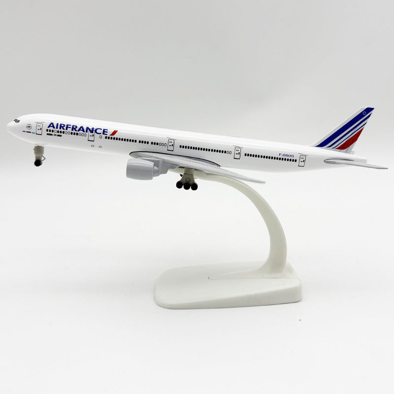Boeing 777 de Air France – Maqueta de aleación – 20 cm – Con tren de aterrizaje