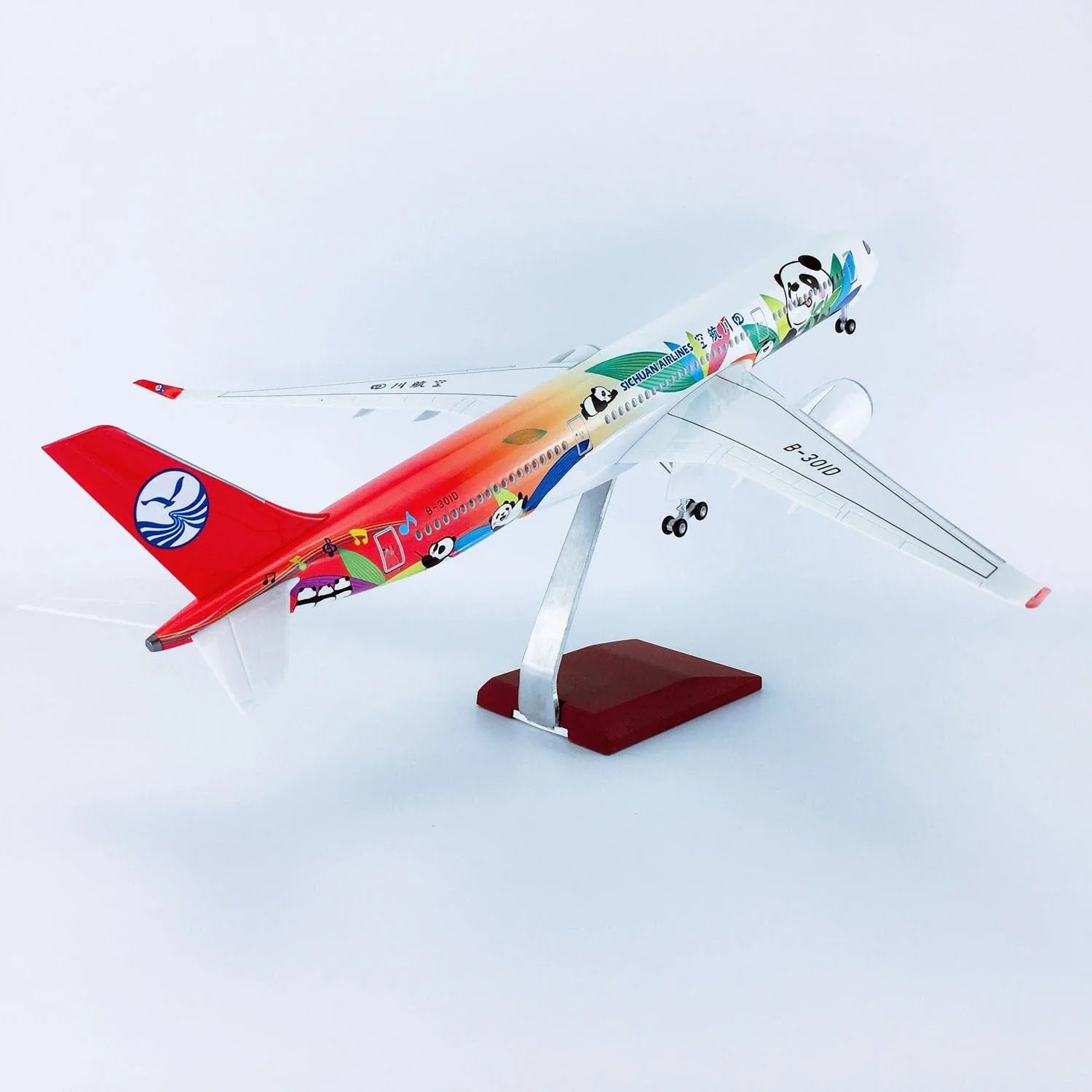 A350 Sichuan Panda  - Scale 1/142 - 47cm - 18.5in - LED Optional - Gallery 3