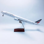 طائرة B777 تابعة لشركة الخطوط الجوية الفرنسية - مقياس 1/157 - 47 سم - 18.5 بوصة - نموذج طائرة