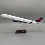 A330 Delta Airlines - Escala 1/135 - 47 cm - 18,5 pulgadas - Modelo de avión - Thumbnail 7