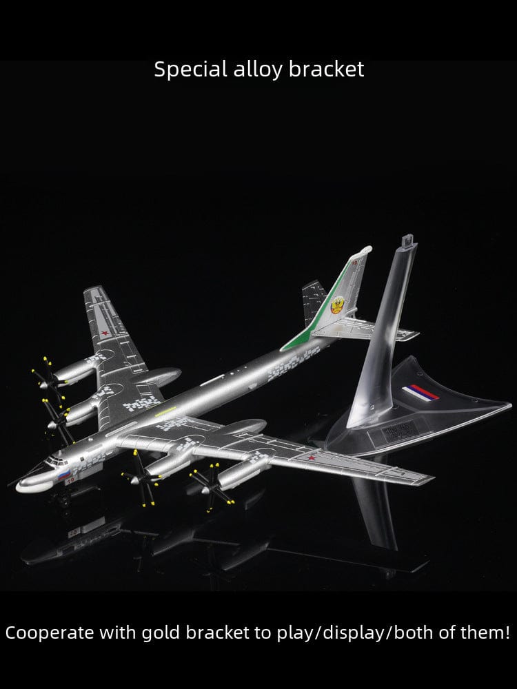 Bombardero Estratégico Tu-95 Ruso - Escala 1/200