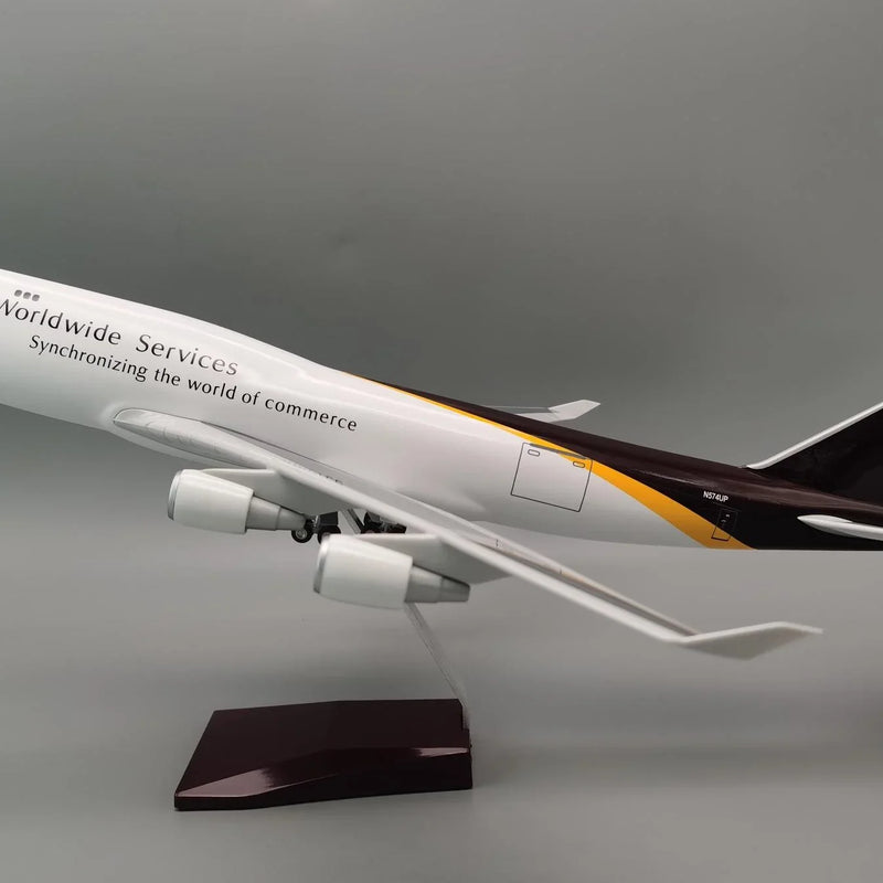 B747-400 UPS Express Cargo - Scale 1:157 - 47cm - 18.5in - NO LED - Airplane Model - Image 5