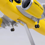 Spirit Airlines Airbus A320 "Yellow Taxi" 1:80 – 47 cm / 18.5 in – Limited Collector's Edition - Thumbnail 21