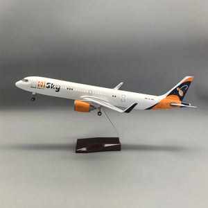A321NEO HI SKY - SCALE 1/100 - 44CM - 18.5 IN - AIRPLANE MODEL